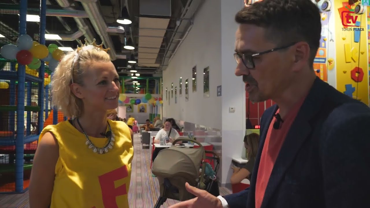 Toruń Plaza TV – otwarcie Sali Zabaw Fikołki