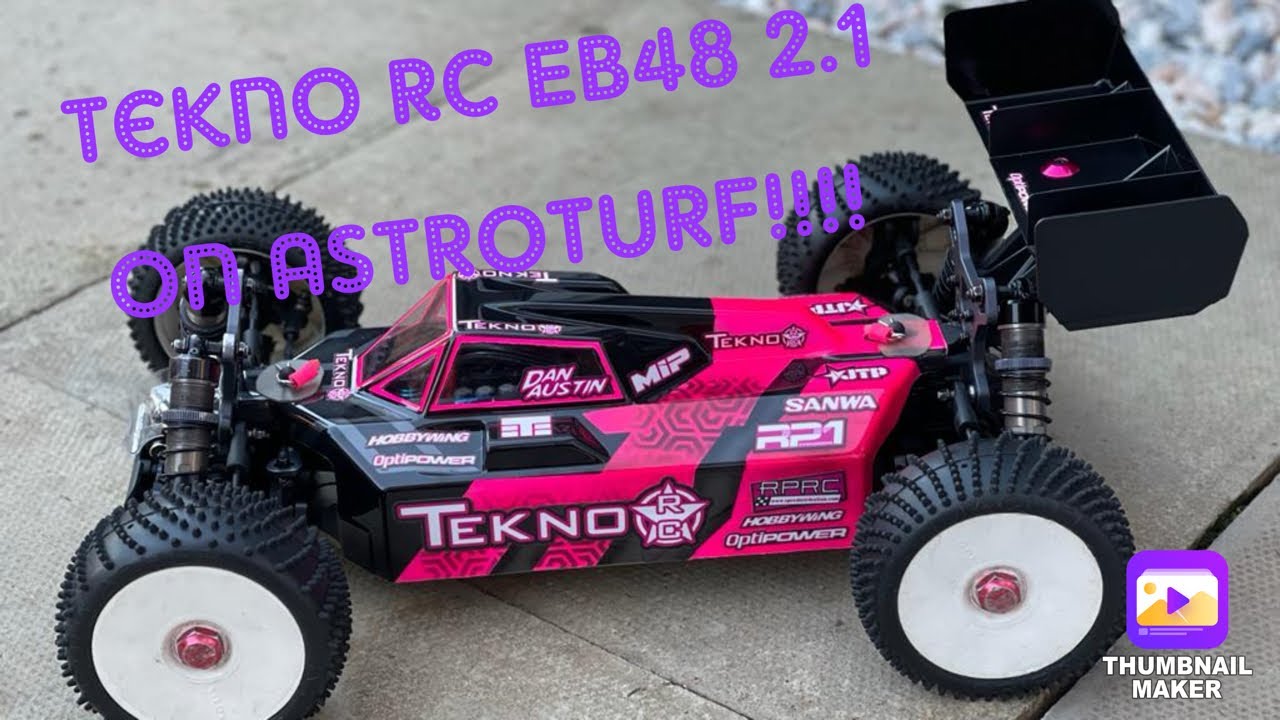 Tekno RC EB48 2.1 on Astroturf!!
