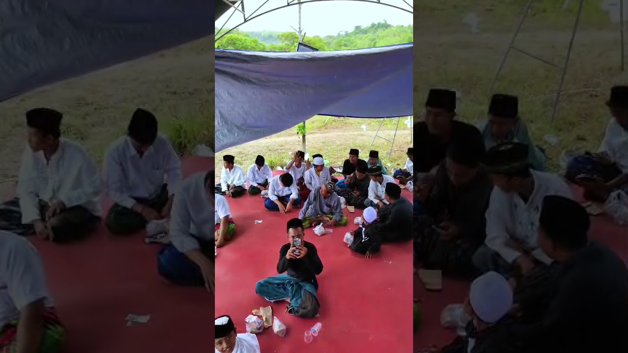 acara haul bujuk di dusun talian bersama anggota jamiyah manakip kopler cumunity..