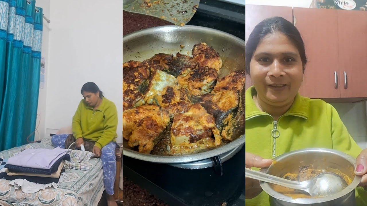  आज बनाई बिहारी गाॅव स्टाइल मछली 😋 // फिर से तैयारी जाने कि 