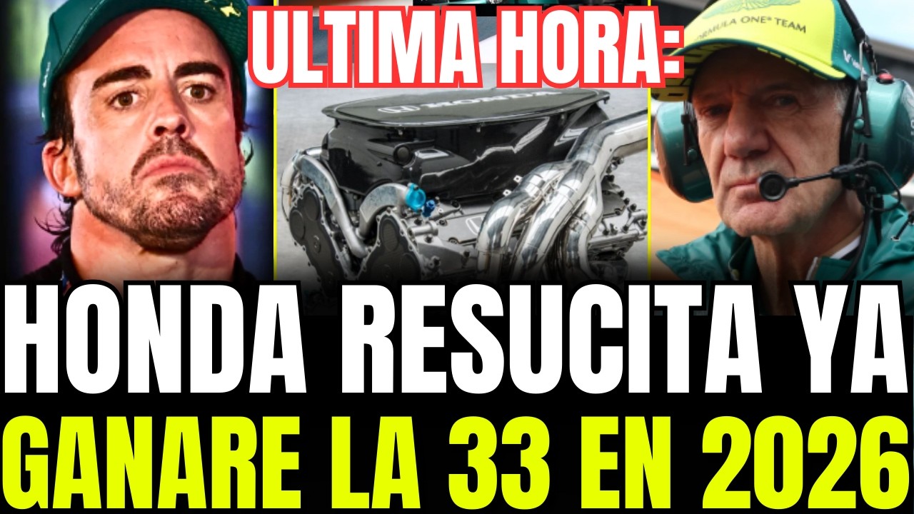 💥FERNANDO ALONSO y HONDA lo ACABA de localizar: fallo del ERS y PLAN en 2 GP para “salvar” el MOTOR