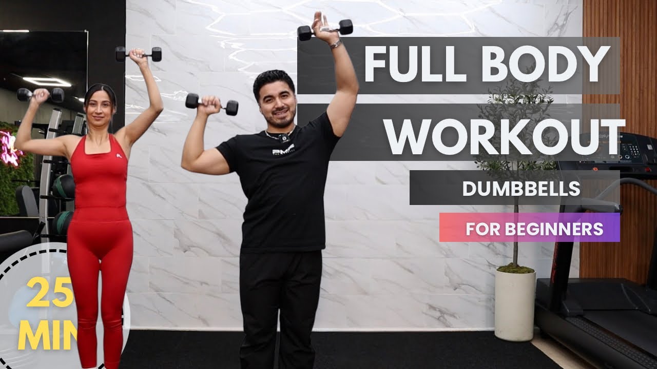 How to Build a Toned Body at Home (30 Min Dumbbell Only Workout)