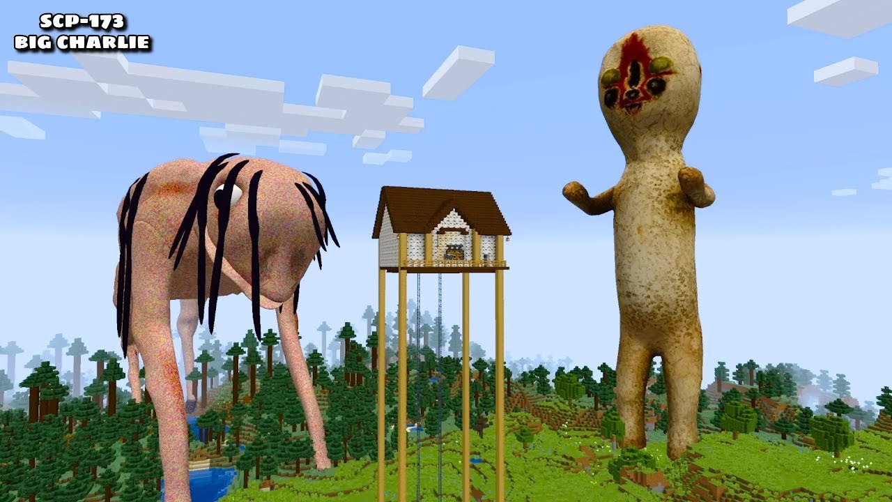 I Made a BIG Mistake Surviving SCP-173 and BIG CHARLIE 😱