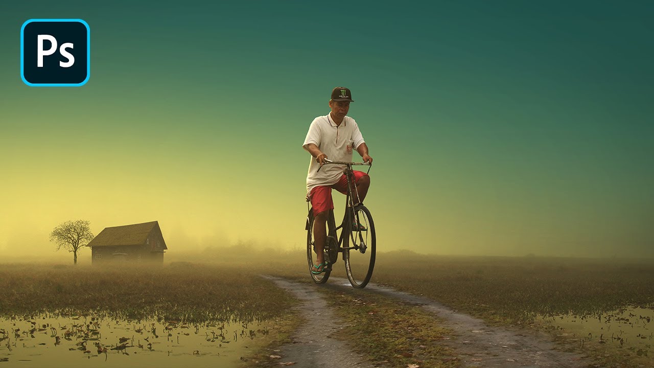 Photoshop - Dramatic Way of Village Photo Manipulation