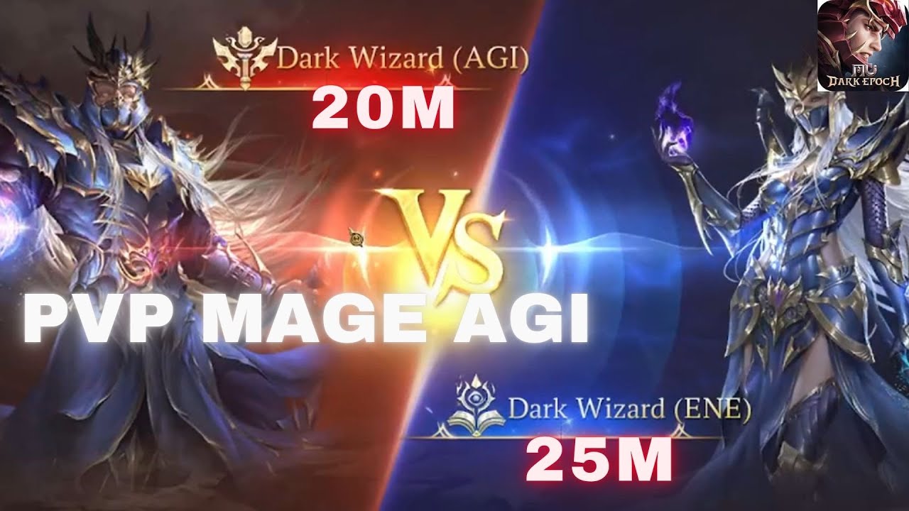 MU Dark Epoch PVP Маг AGI против Мага ENE 🔴 | Маг AGI против BK