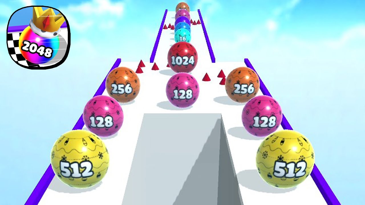 Ball Merge 2048 - All Levels Ball Gameplay Android, iOS ( Level 6258 - 6267 )