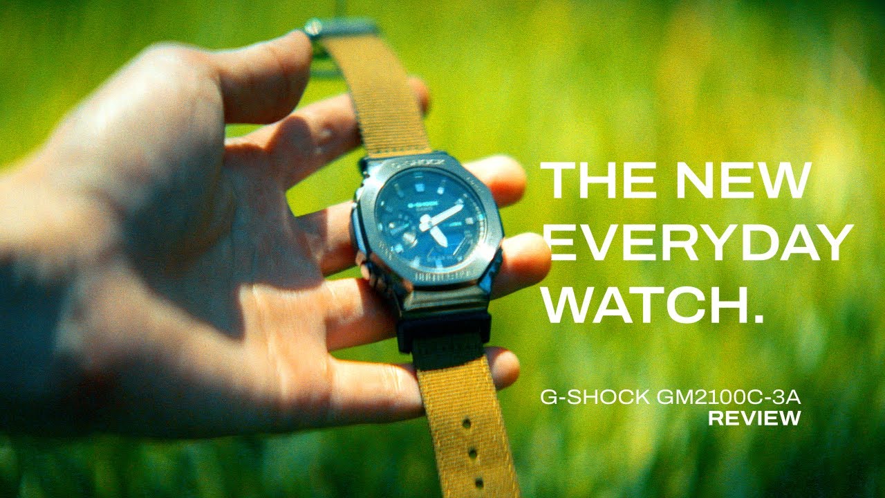 Обзор G-Shock GM2100CB-3A — новые часы на каждый день