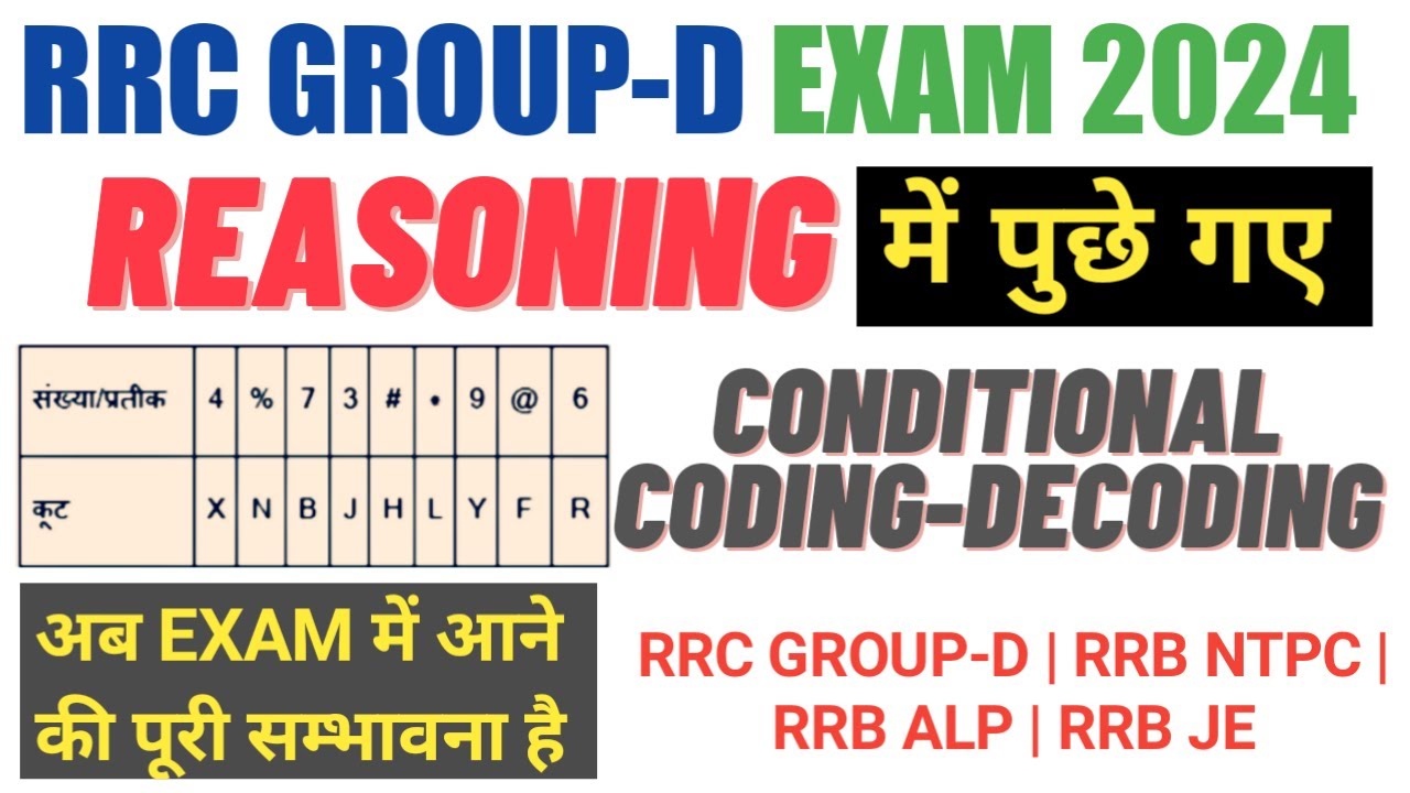 Condition Based Reasoning Questions Asked in RRC GROUP-D Exam 2024
