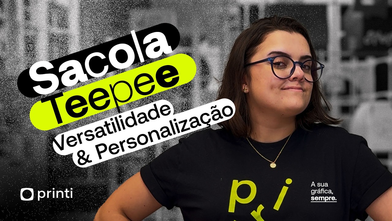 Sacola Teepee Versatilidade e Personalização em Um Só Produto!