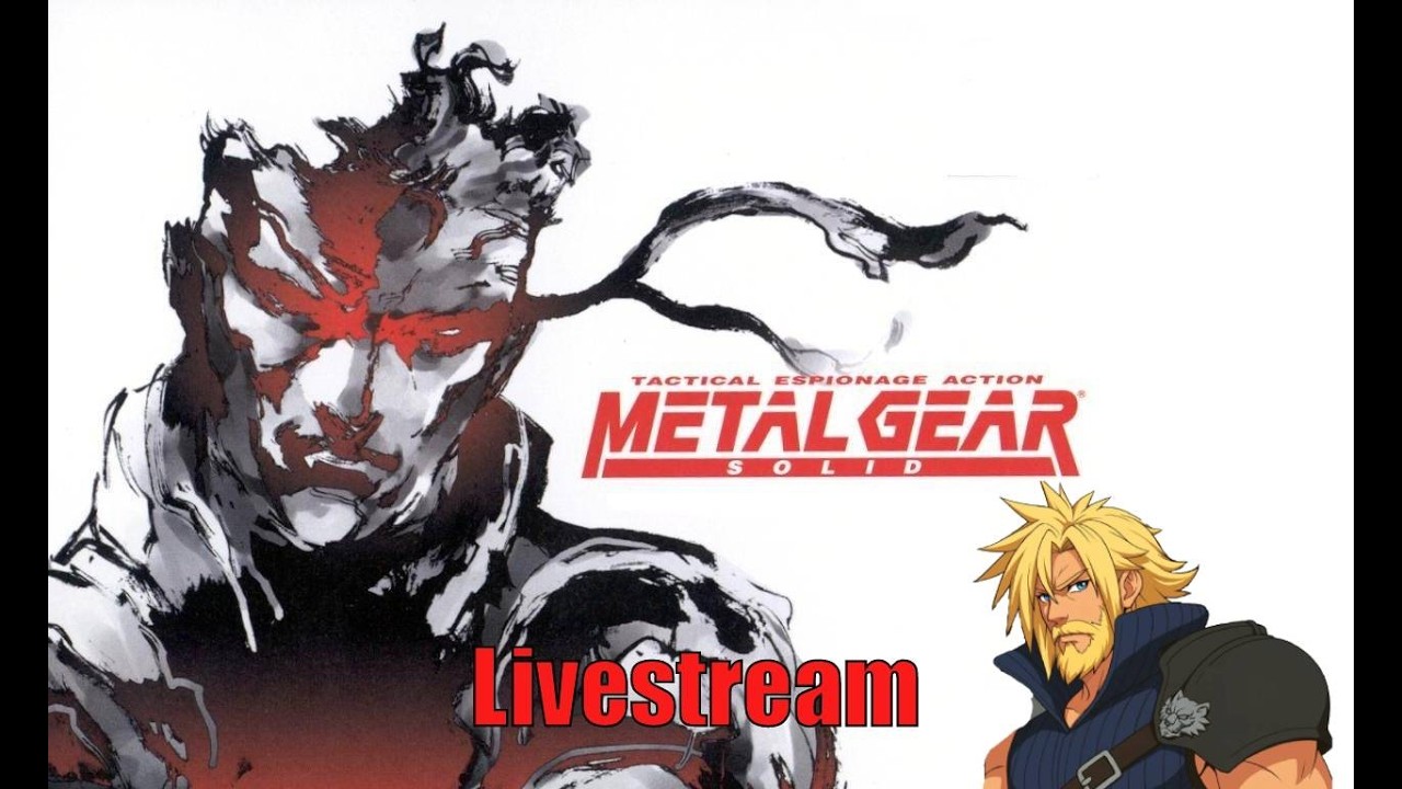 Kept You Watiing, Huh......Well Here Is A Ration - Metal Gear Sold 1 Livestream