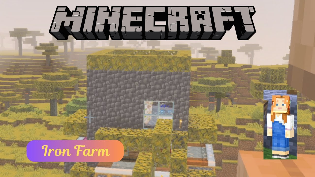 Pumpkin, Skeleton, and Iron Farming ; Bedrock 1.21 Survival Let's Play