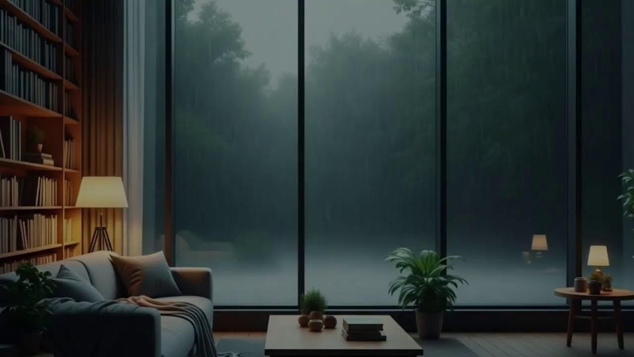 🔴 LIVE｜言葉のない午後のための 集中雨音#集中用雨音 #作業用BGM #勉強用