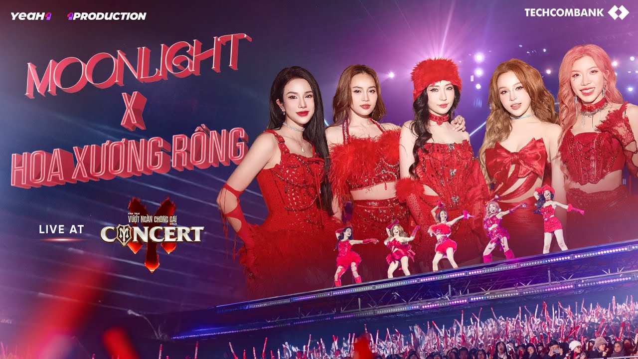 LUNAS - HOA XƯƠNG RỒNG x MOONLIGHT | Live at Concert D1 &  D2 Anh Trai Vượt Ngàn Chông Gai