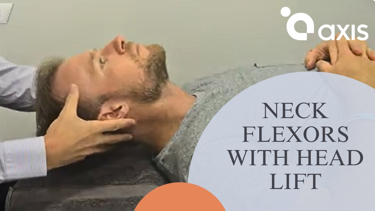AXIS Physio - Deep Neck Flexors with Head Lift Exercise