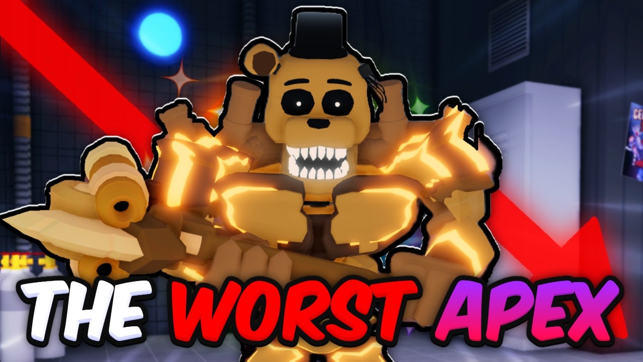 Titan Crusher Freddy is the WORST APEX.. (Five Nights TD)