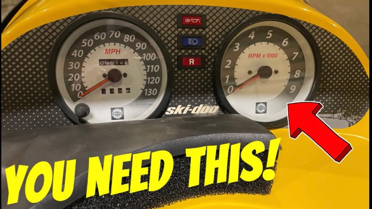 MXZ 500F Tach Install