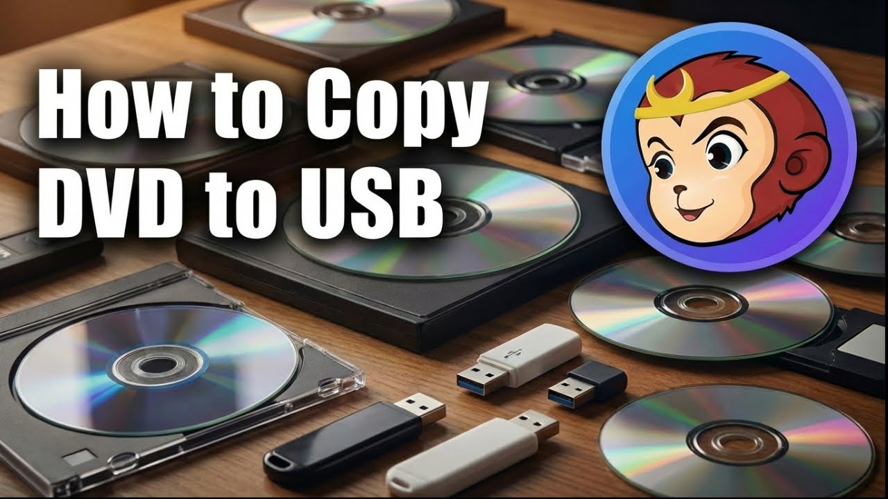 Как легко скопировать DVD на USB-накопитель в Windows и Mac