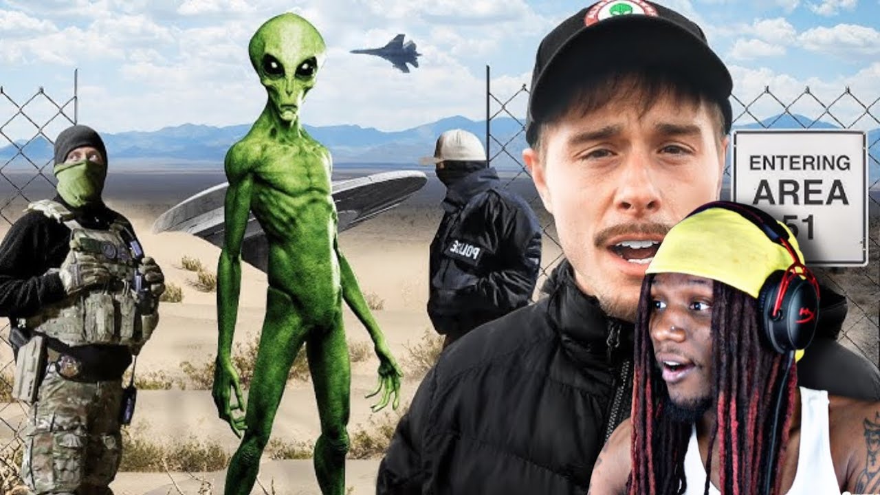 TOMMY G ALMOST CAPTURED EXPLORING AREA 51