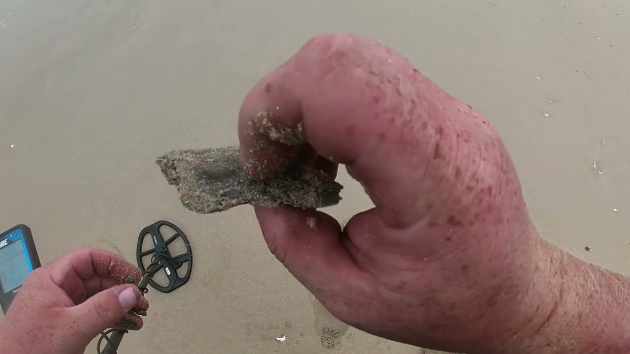 Metal Detecting On a Party Beach after a Party in South Africa