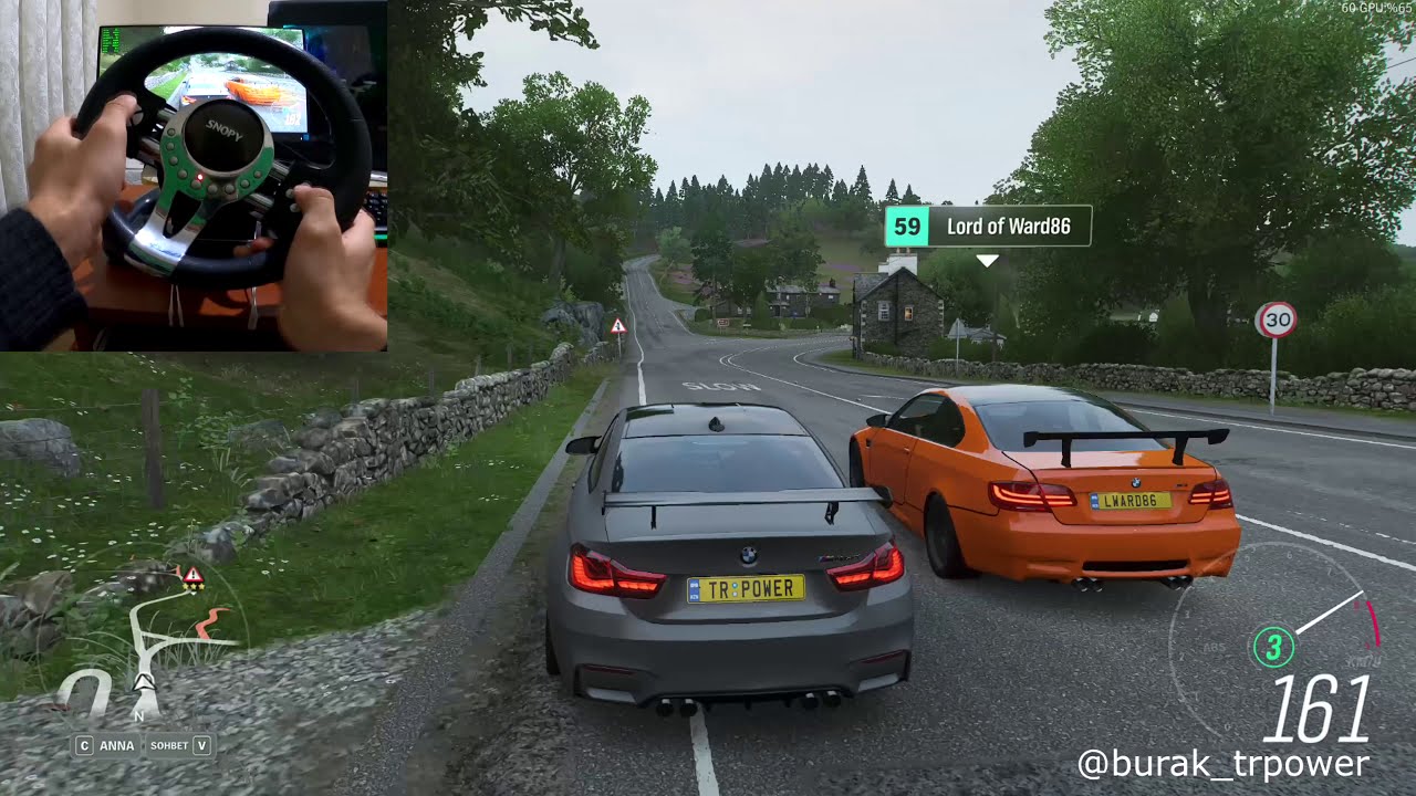 BMW M4 GTS - FORZA HORIZON 4 | SNOPY V5H PRO УПРАВЛЕНИЕ ГЕЙМПАДОМ
