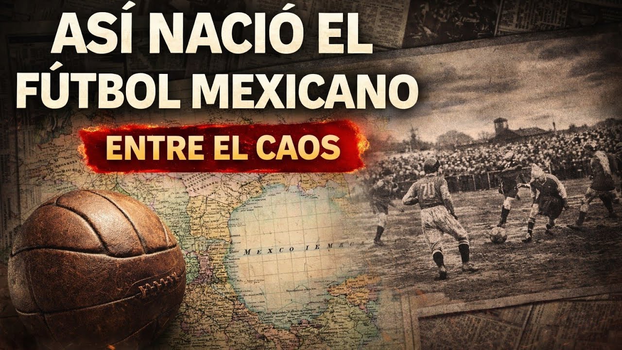 El fútbol mexicano nació entre el caos?