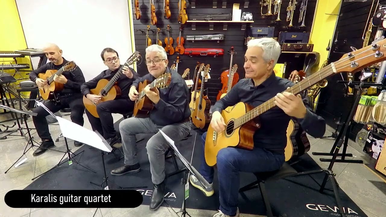 Sons de Carrilhões -joão pernambuco -Karalis Guitar Quartet