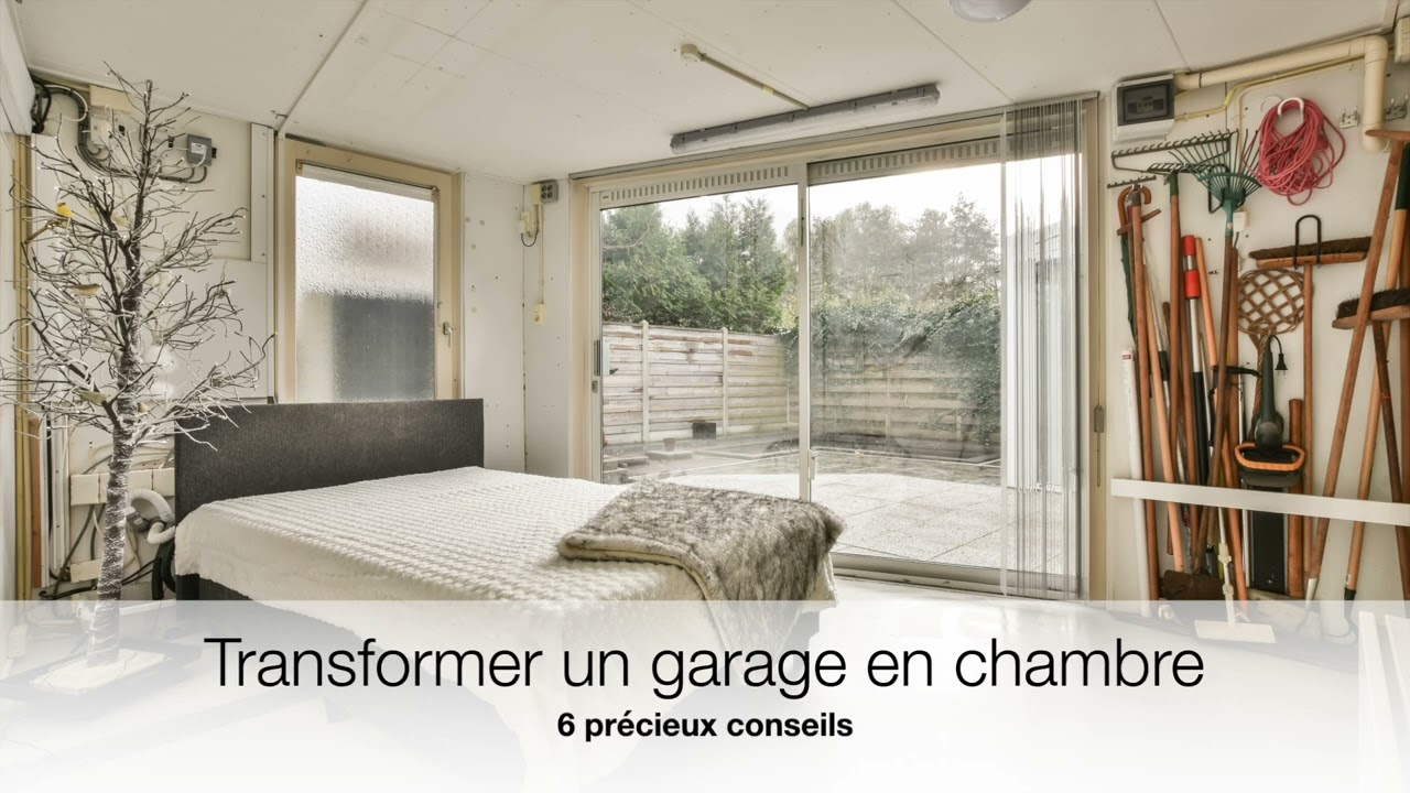 [Podcast] 6 conseils pour aménager son garage en chambre