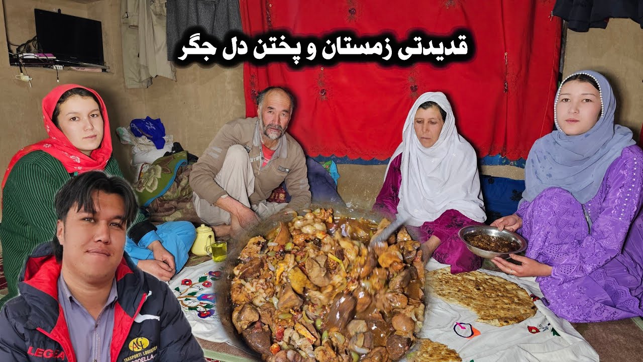 قدیدتی زمستان امسال را ذبح کردیم به امید یک زمستان پر از برف 😍