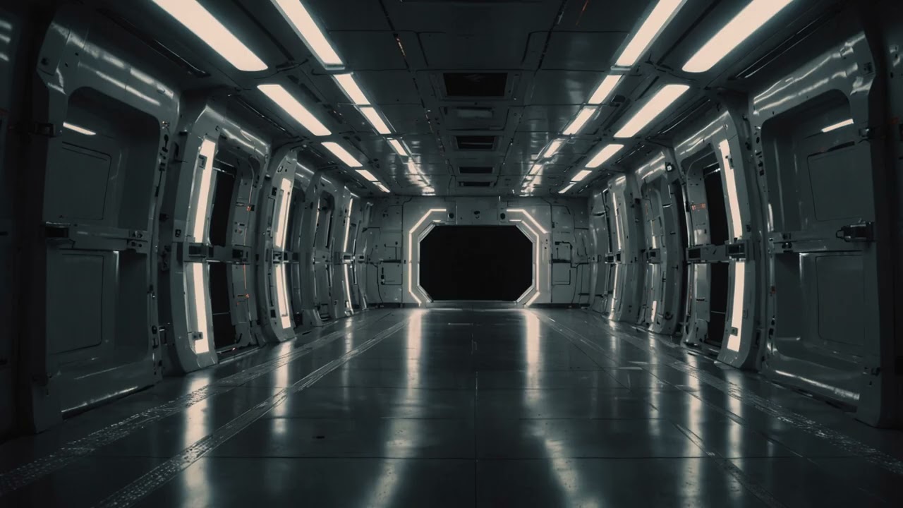 Silent Deep Space Station – 1 Hour of Calm Sci-Fi Ambience | Galactic Aether