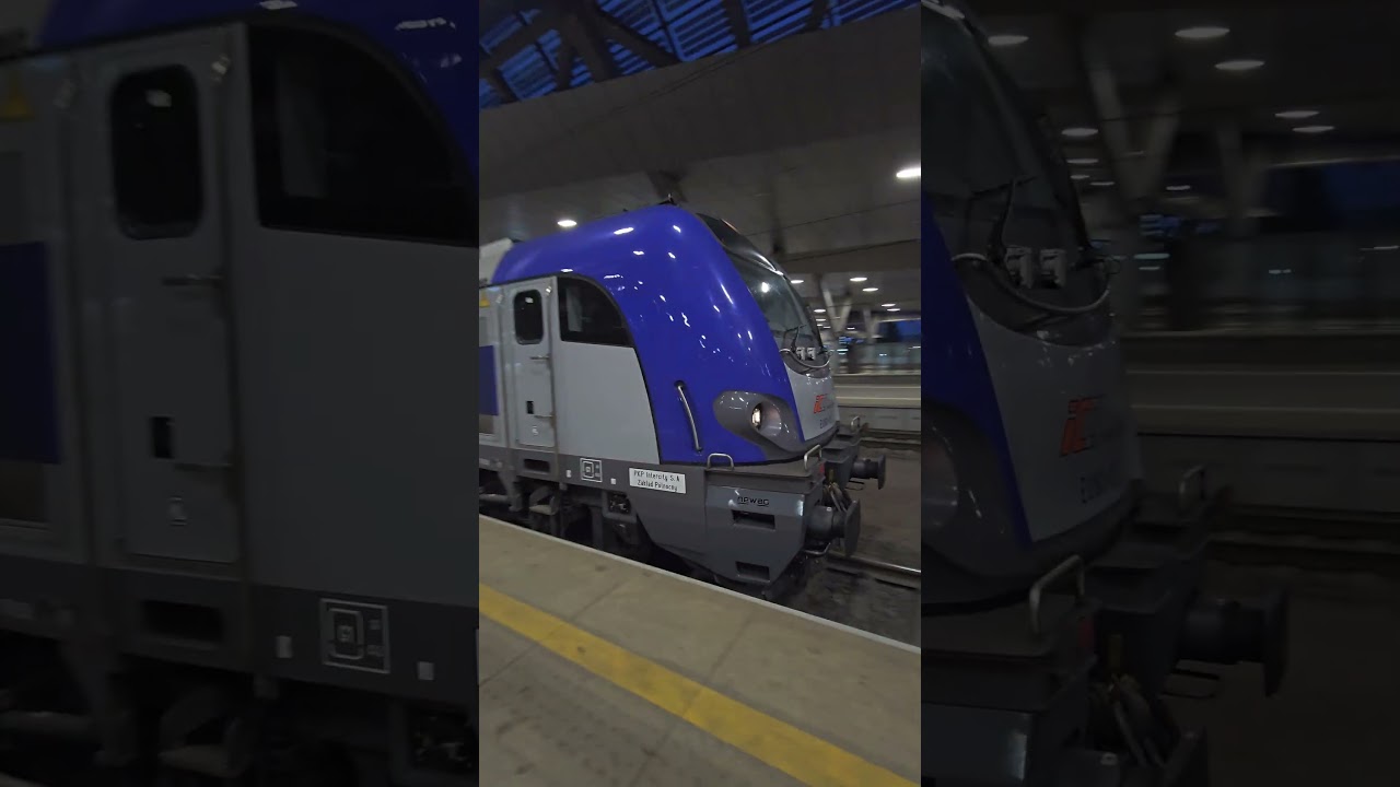 EU160-037 z pociągiem PKP Intercity IC 51100 - LAZUR