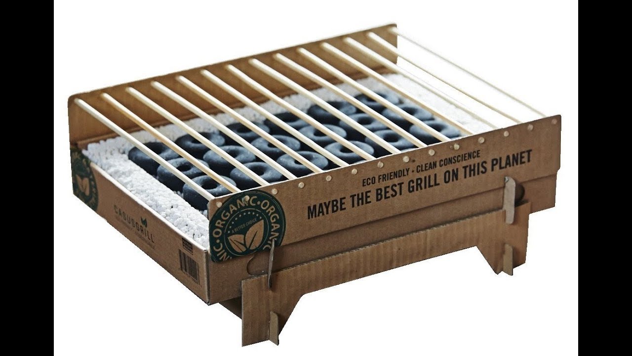 Jednor&aacute;zov&yacute; ekologick&yacute; gril Casus Grill