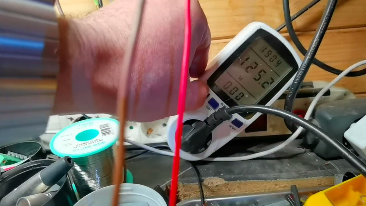 T. Amp E-1500 dummy load test+bridge test