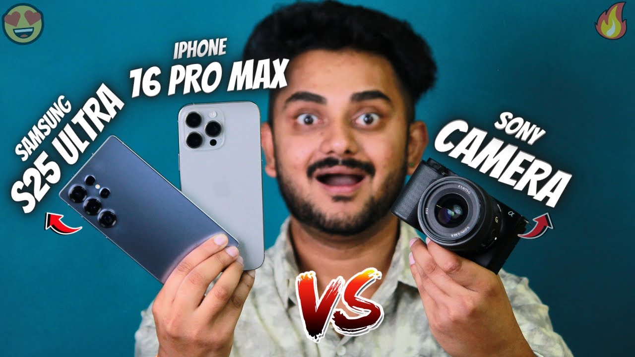 iPhone 16 Pro Max vs S25 Ultra vs DSLR – Best Video Camera in 2025?