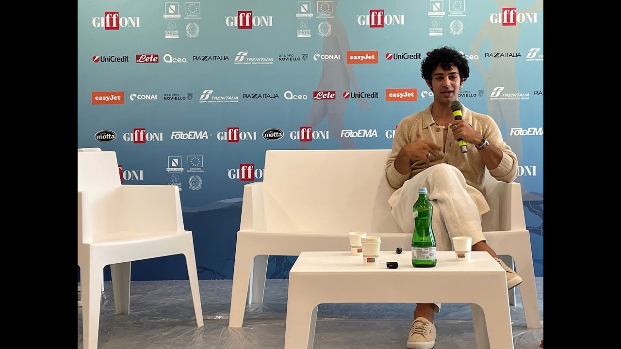 Ospite al Giffoni Film Festival l'attore Massimiliano Caiazzo