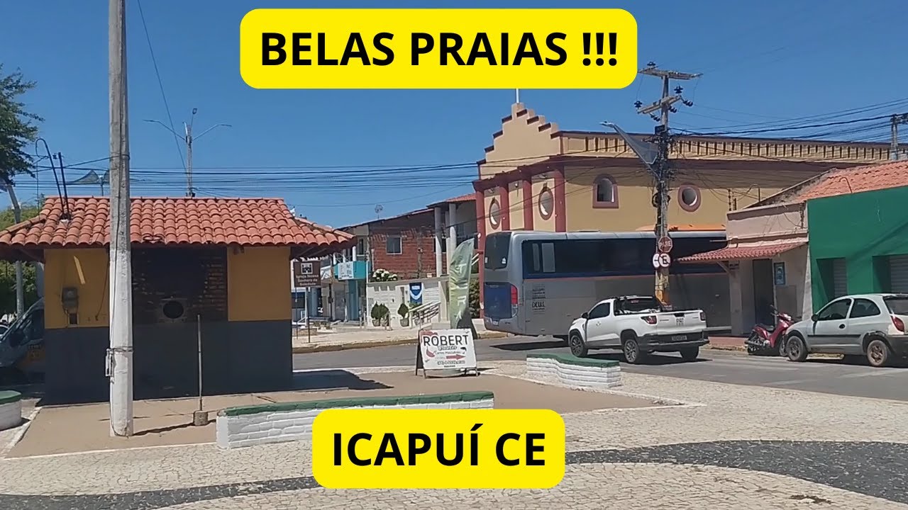 CENTRO DE ICAPUÍ CE / PRAIA DE BARREIRAS / LINDO PÔR DO SOL !!!