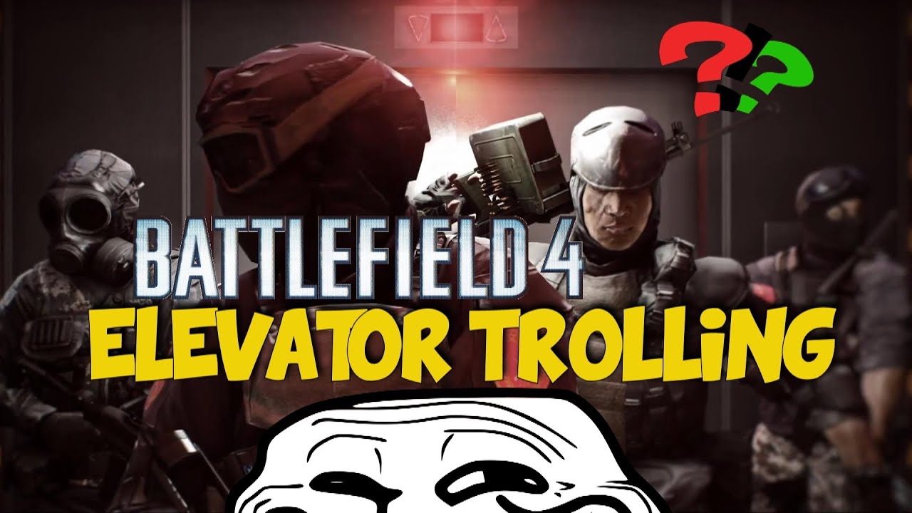 Battlefield 4 - Elevator Trolling (BF4 trolling)