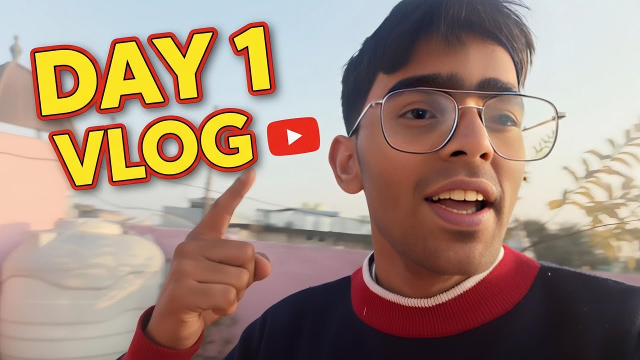 Can I Survive Day 1 Vlogging? #day 1
