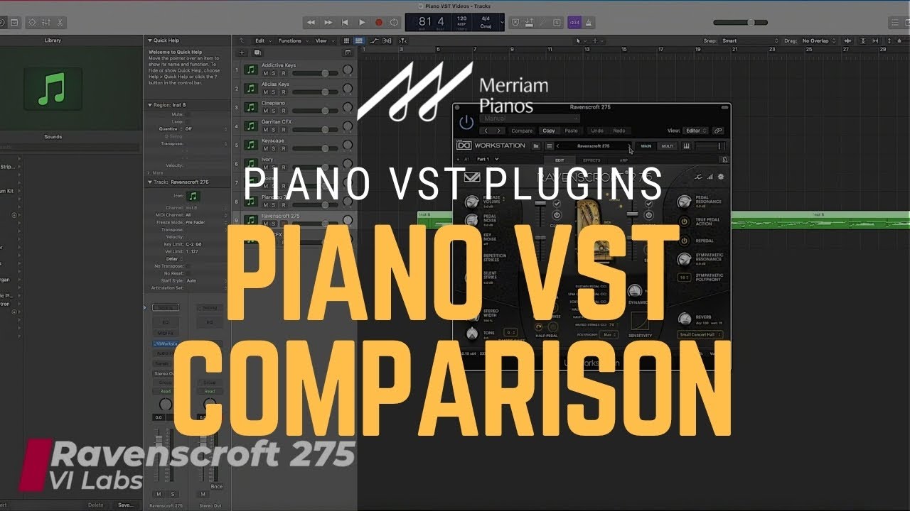 🎹Best Piano VST Plugins Compared Part 3: Native Instruments, Pianoteq 7, Vienna Symphonic Library﻿🎹