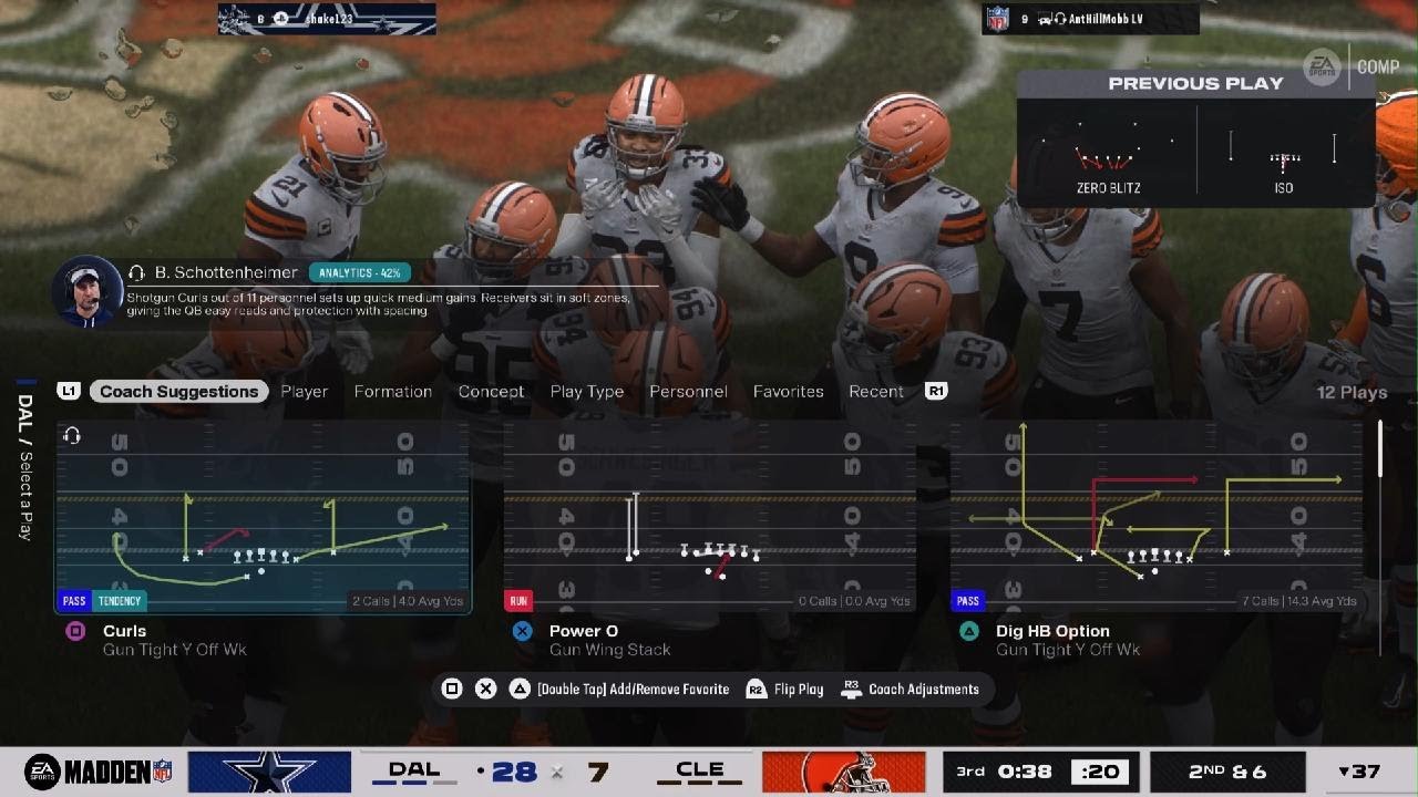 Madden NFL 26Blowout.