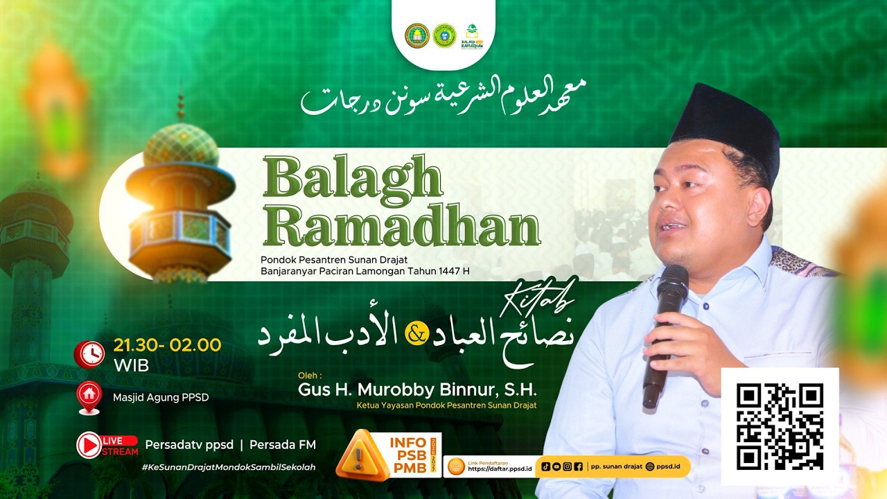 NGAJI KITAB NASOIHUL IBAD  - GUS H. MUROBBI BINNUR BAB 10  MAQOLAH 6