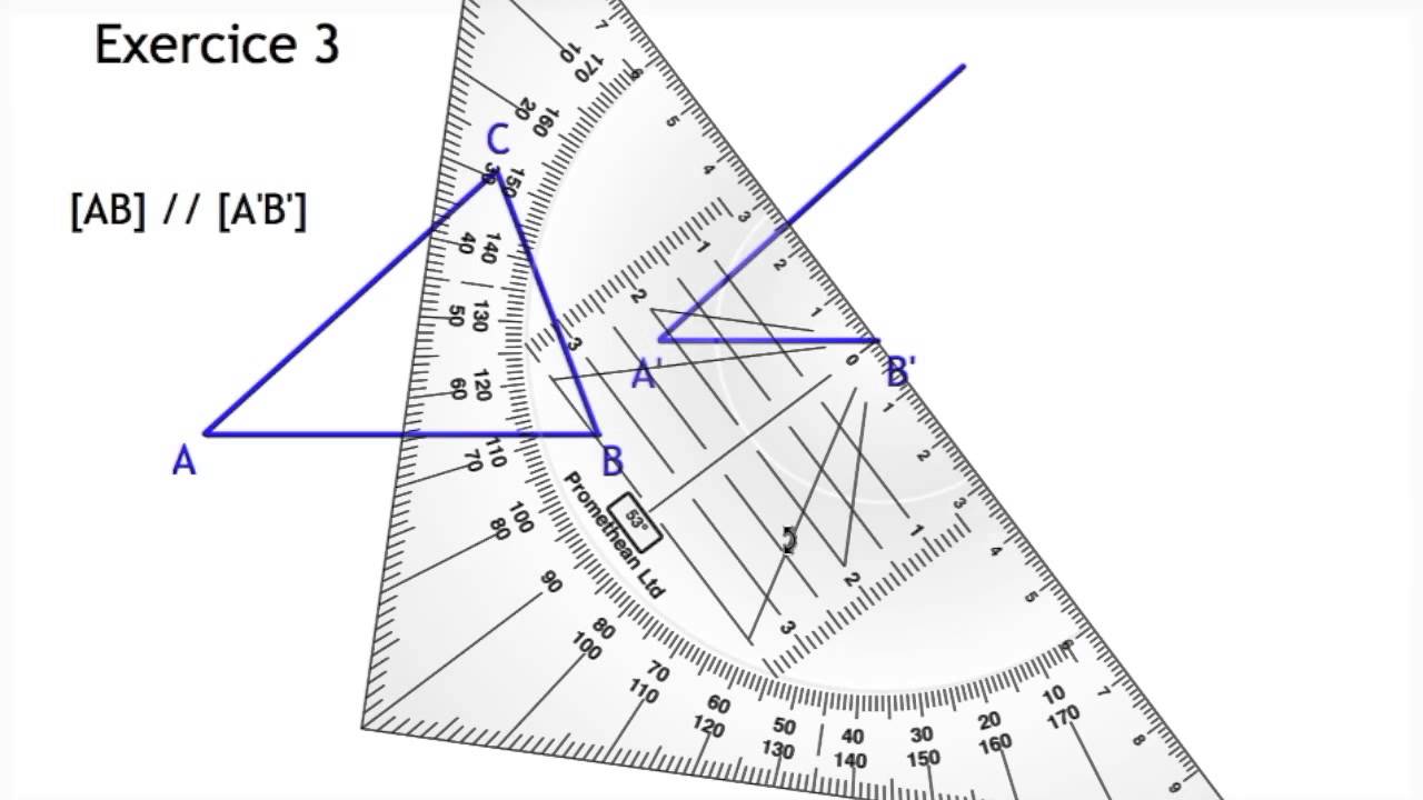 10.3 Les cas de similitude des triangles : Constructions