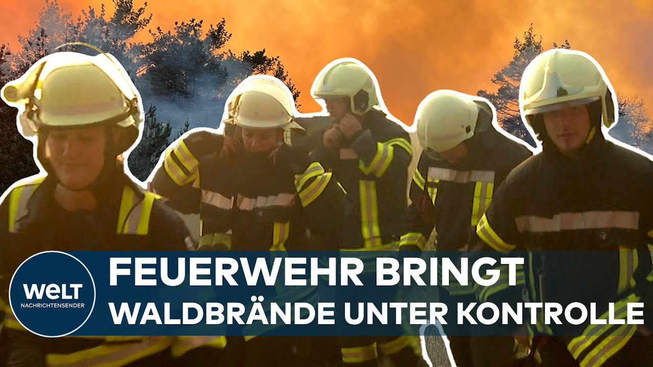 VORSICHTIGER OPTIMISMUS: Waldbrände in Mecklenburg-Vorpommern breiten sich nicht weiter aus