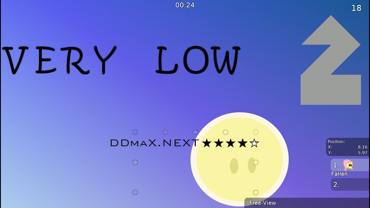 DDNet ( Teeworlds ) – VeryLow2 (DDmaX.Next ★★★★✰)