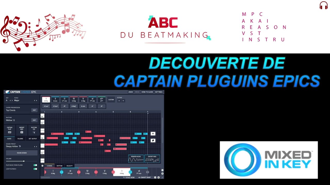 DECOUVERTE DE CAPTAIN PLUGINS EPIC PAR MIXED IN KEY
