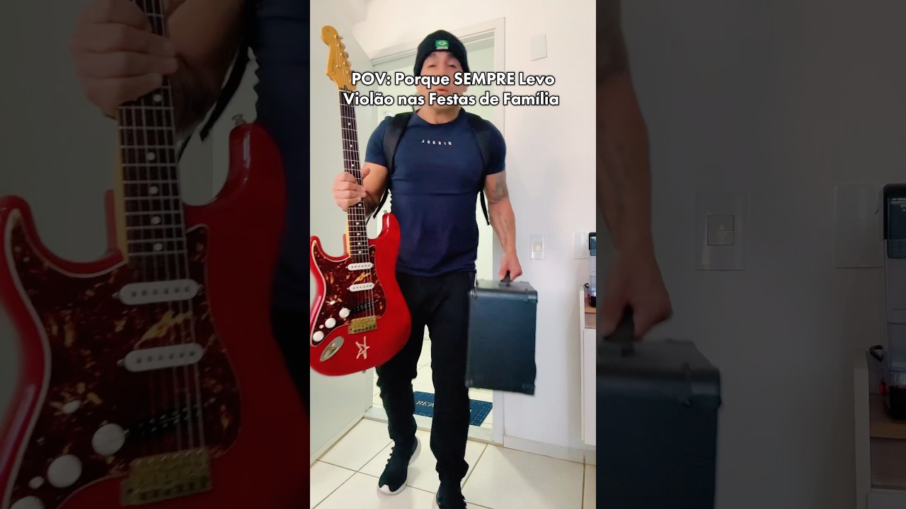 NUNCA Levo a GUITARRA para festas de fam&iacute;lia