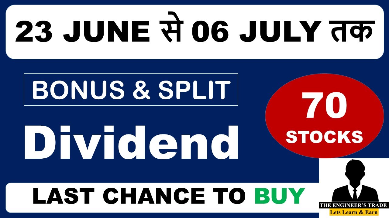 Top 70 Bonus, Split & Dividend Stocks In 2025 | Bonus Shares | Split Share | Dividend Stocks 2025
