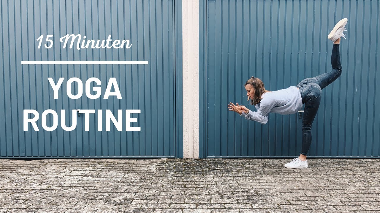 Power Yoga Routine 15 Minuten | Beine, Bauch und Rücken | Dynamisch & Kraftvoll