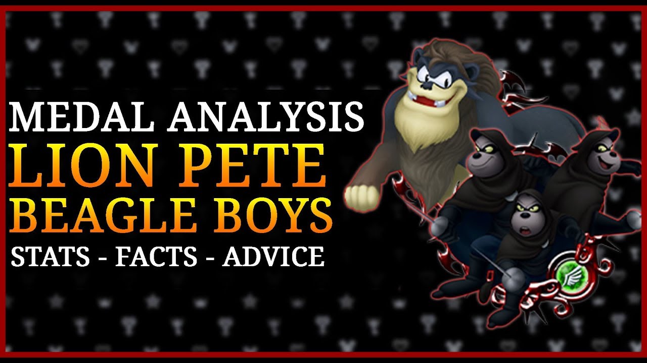 Khux Medal Analysis - Beagle Boys & Lion Pete