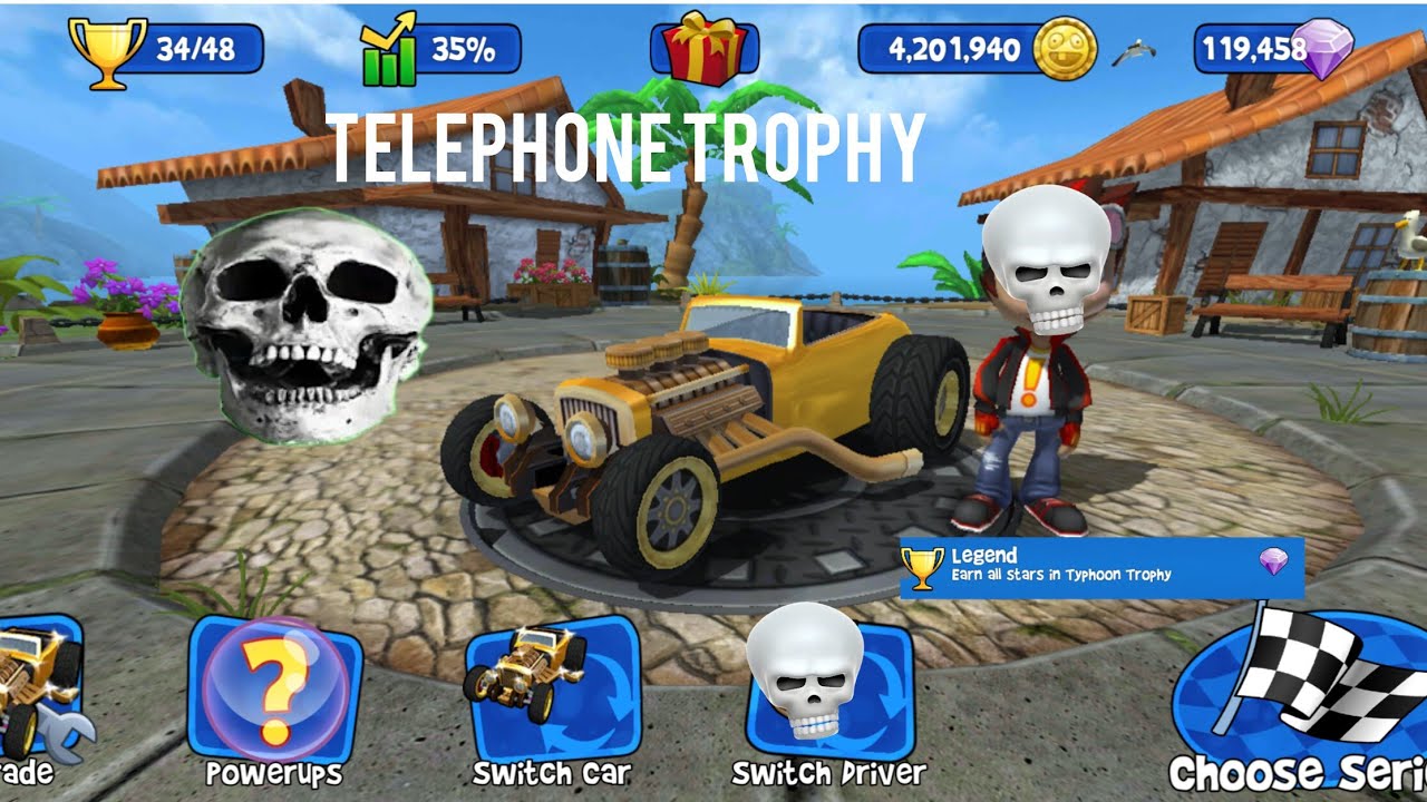 Telephone Trophy All Series Complete | Rez | HOLESHOT | Beach Buggy Racing | @KanavPlayzOfficial 