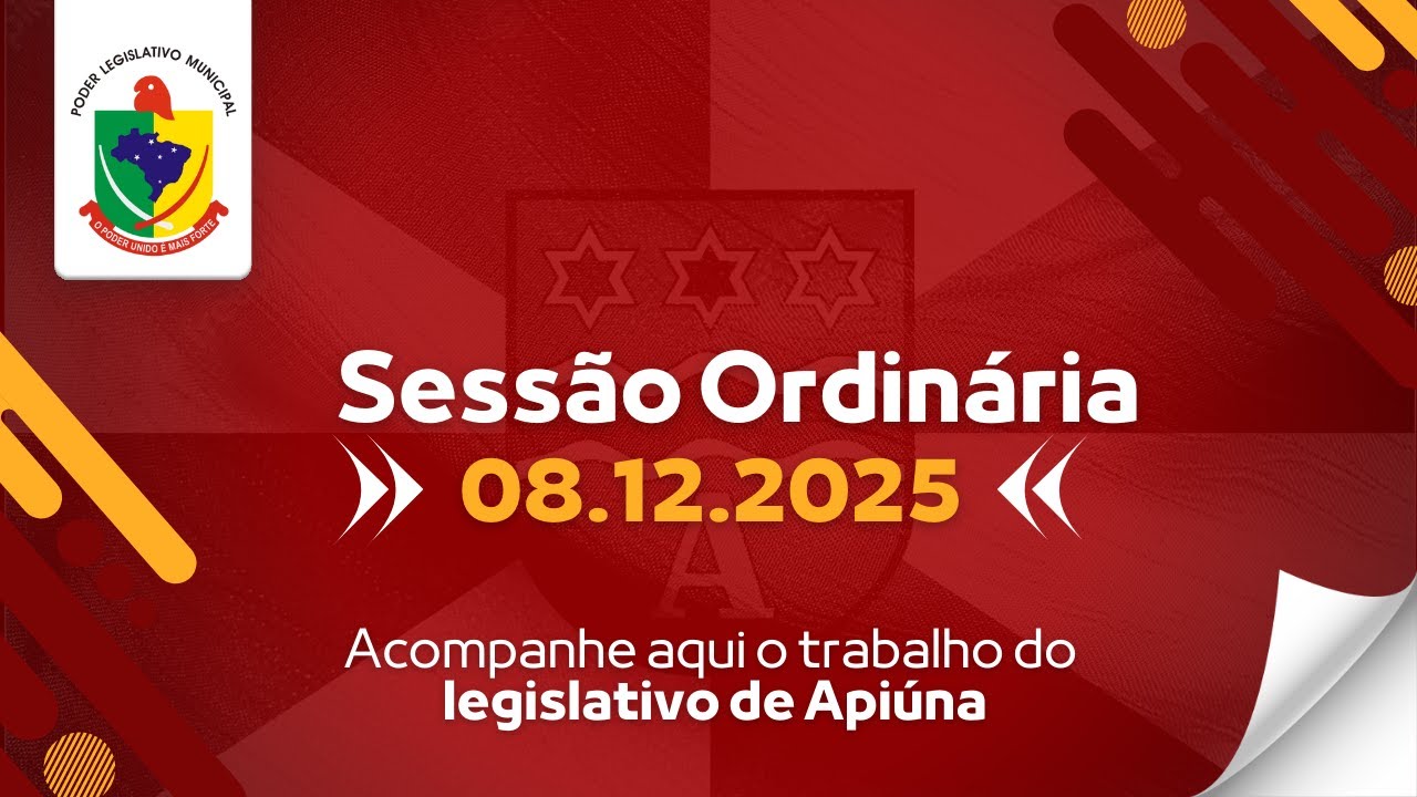 Sessão Ordinária - 08.12.2025